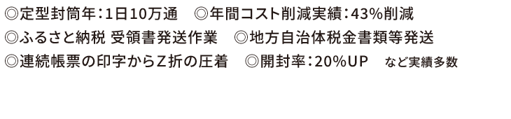 様々な実績多数